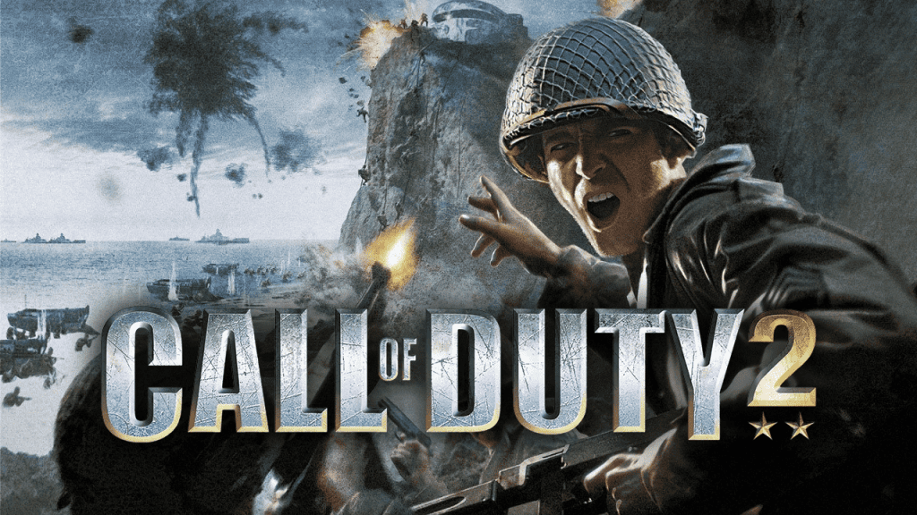 Image shows the cover of the game Call of Duty 2 