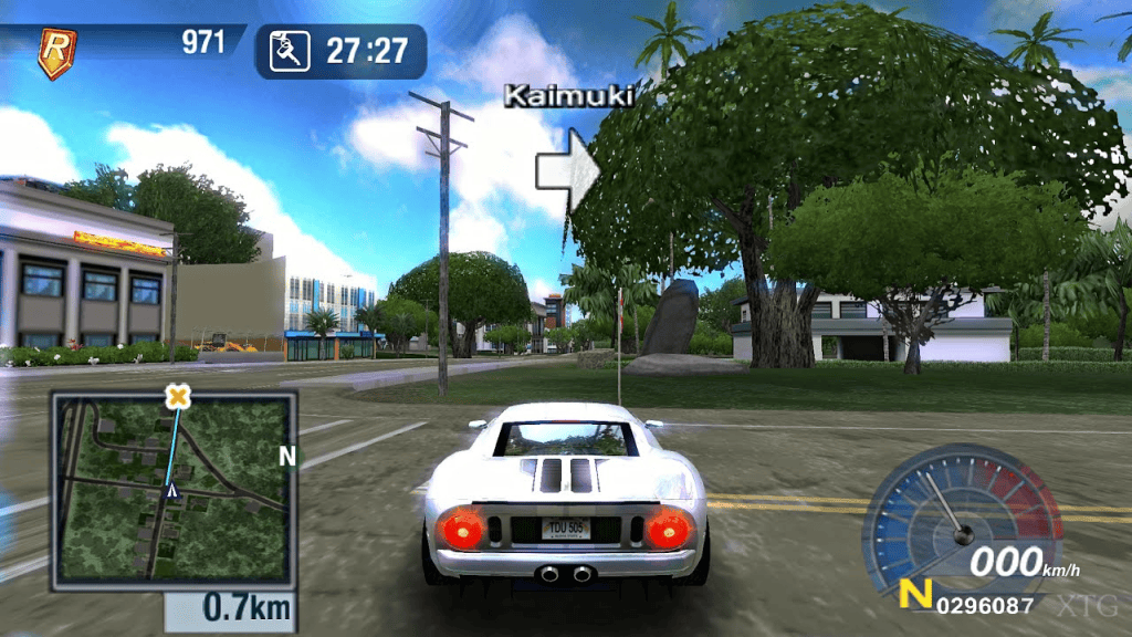 Image shows a white camaro starting a race
