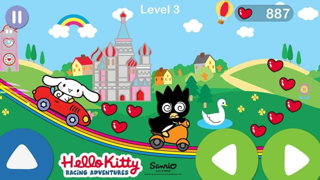 Hello Kitty Racing Adventure, one of the PC games of the Sanrio character