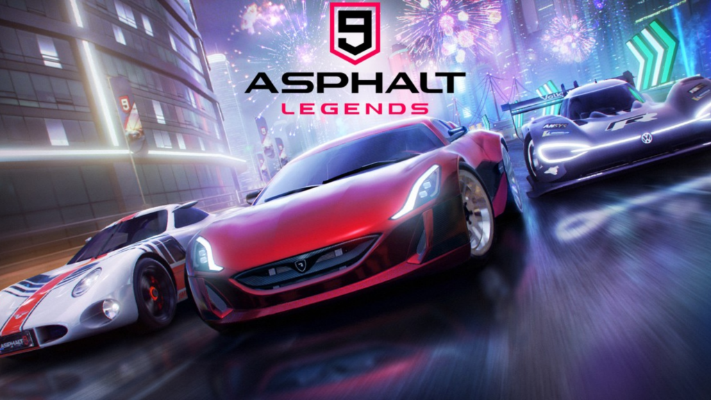 Image shows the cover of the game Asphalt 9