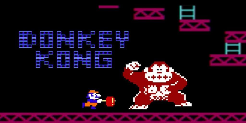 Donkey Kong Screen, Prinker 2D Platform Game