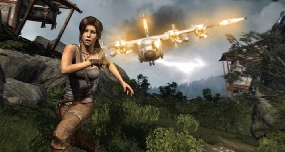 Lara Croft in Tomb Raider
