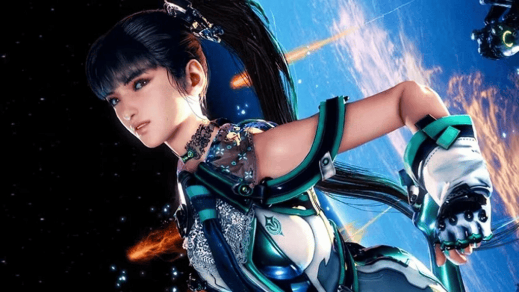 Eve, main character of the game Stellar Blade