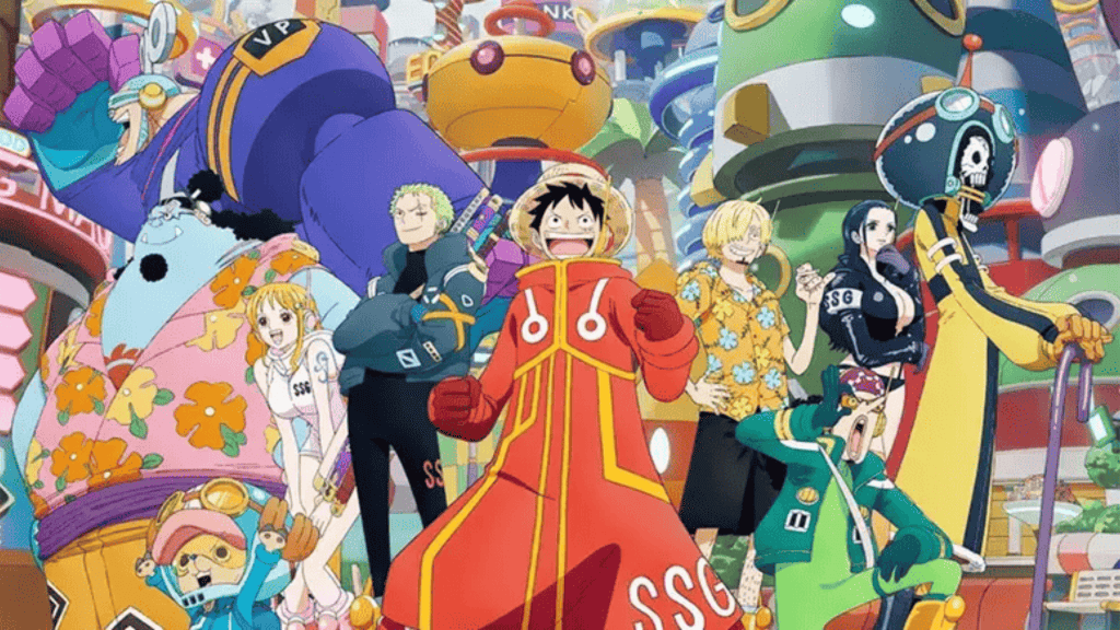 Main characters by One Piece