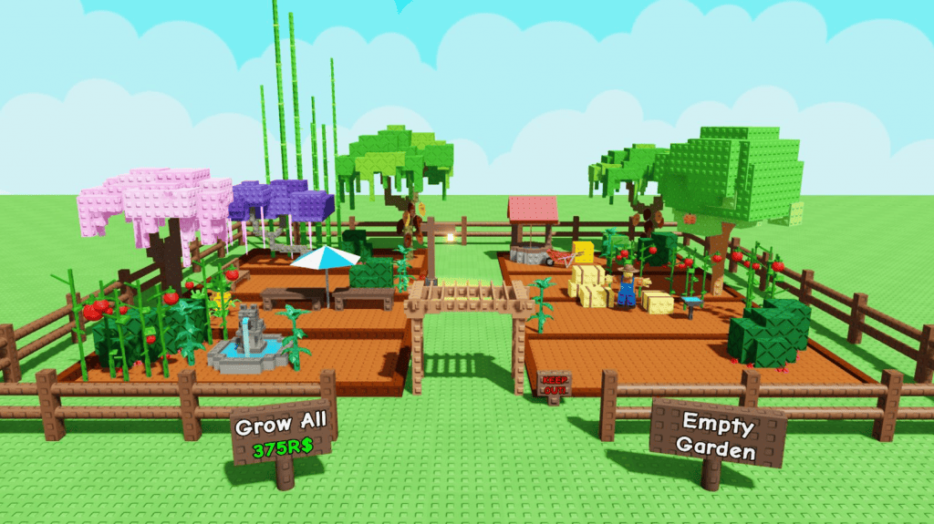 Grow to Garden Roblox